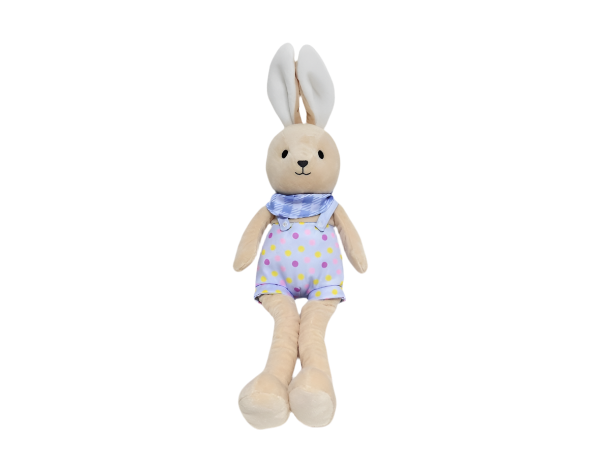 Dressed 43CM plush bunnies