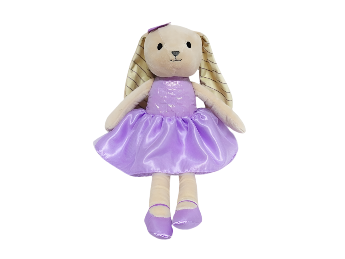 Dressed 43CM plush bunnies